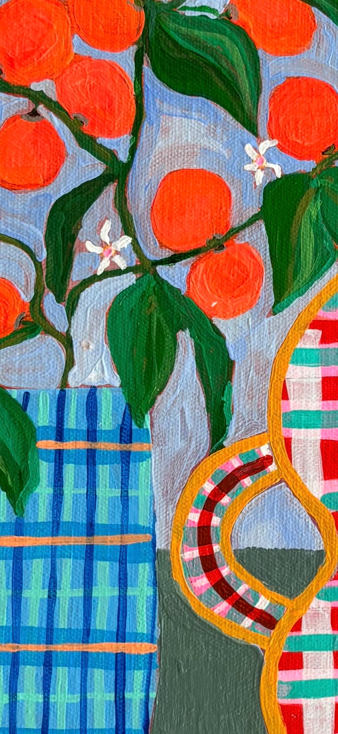 Gingham mandarin