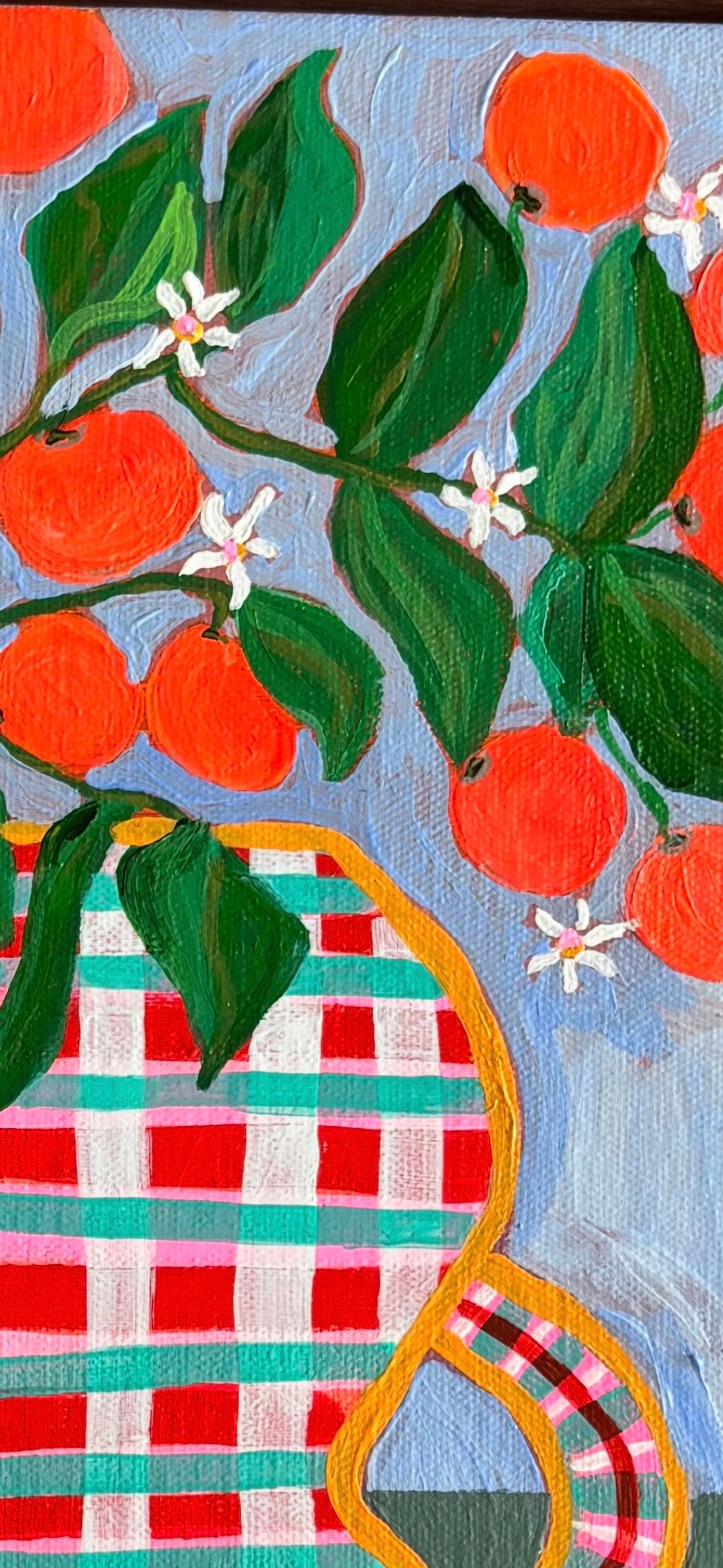 Gingham mandarin