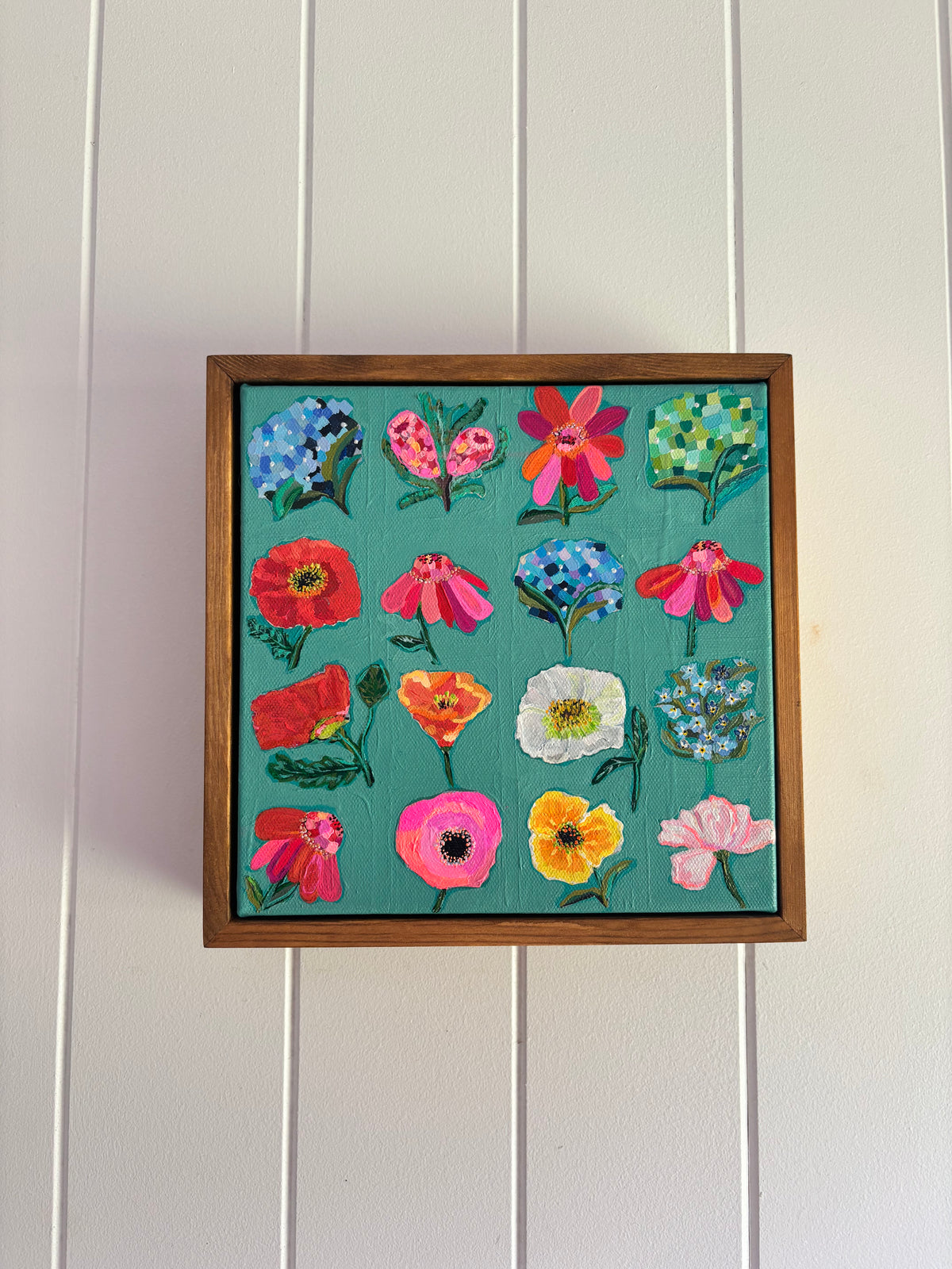 Window of flowers