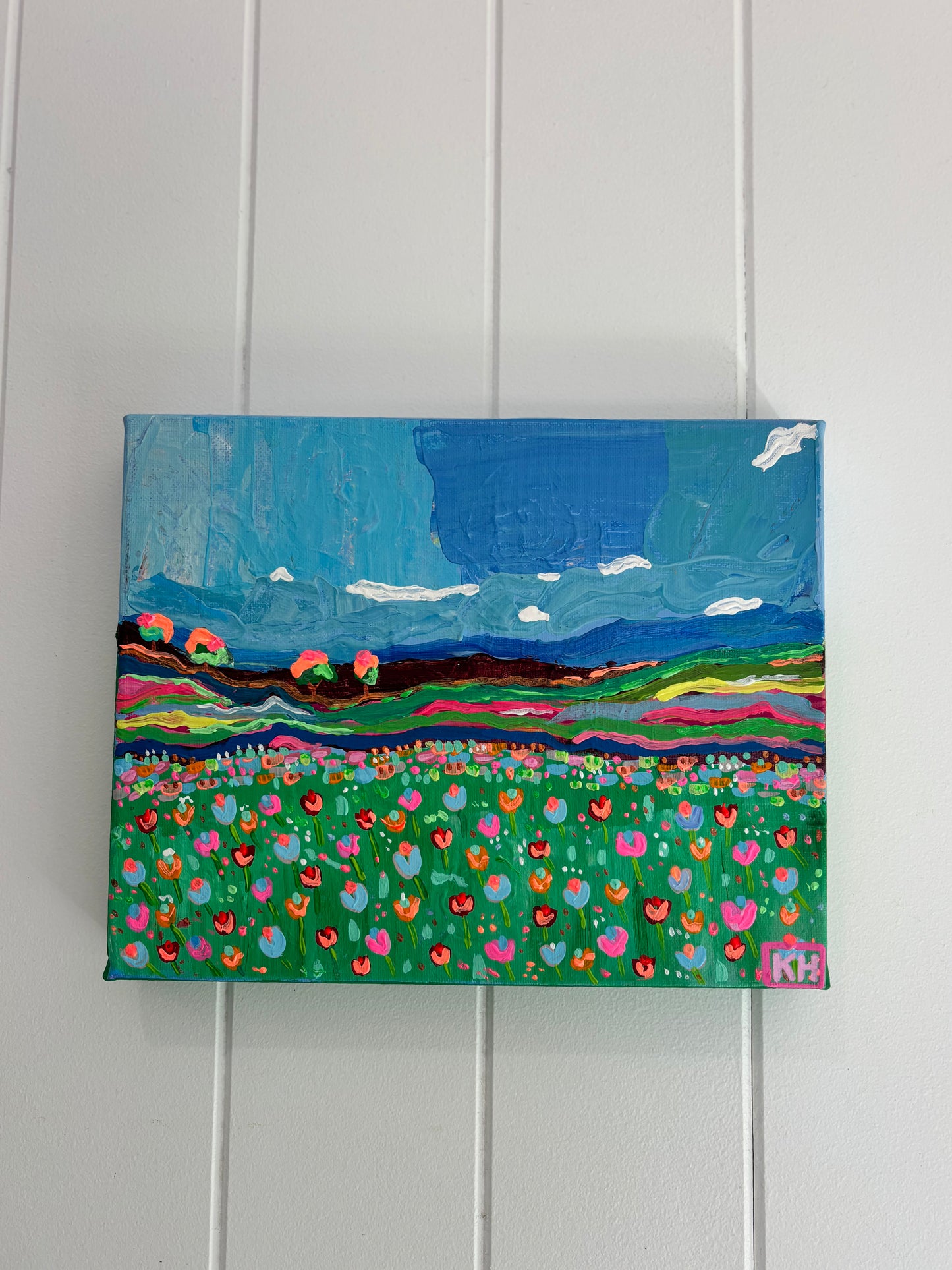 Hills and Tulips