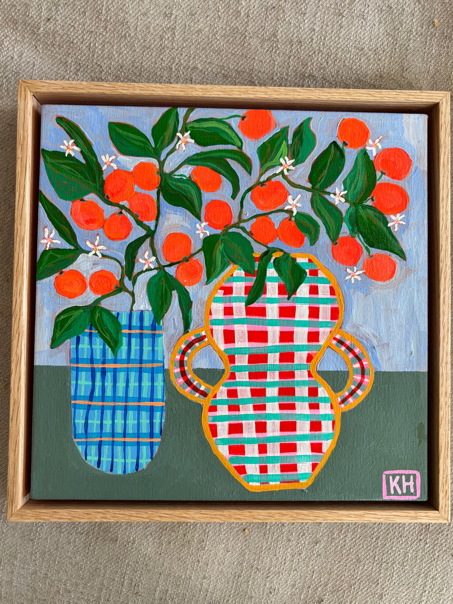 Gingham mandarin